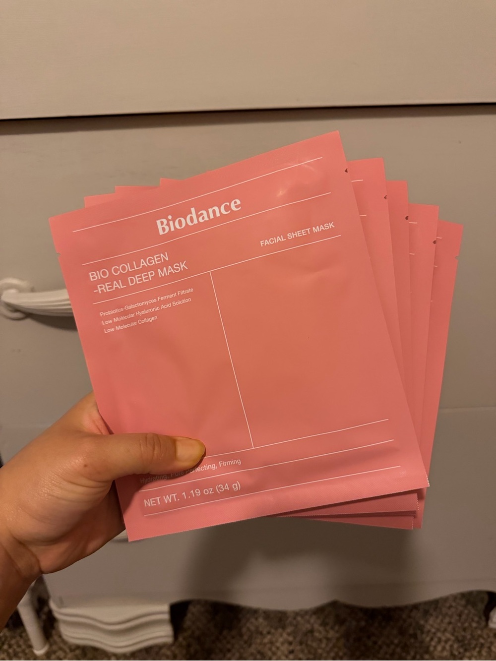 Biodance Bio Collagen Facial Sheet Mask – Pink Hydration Pack